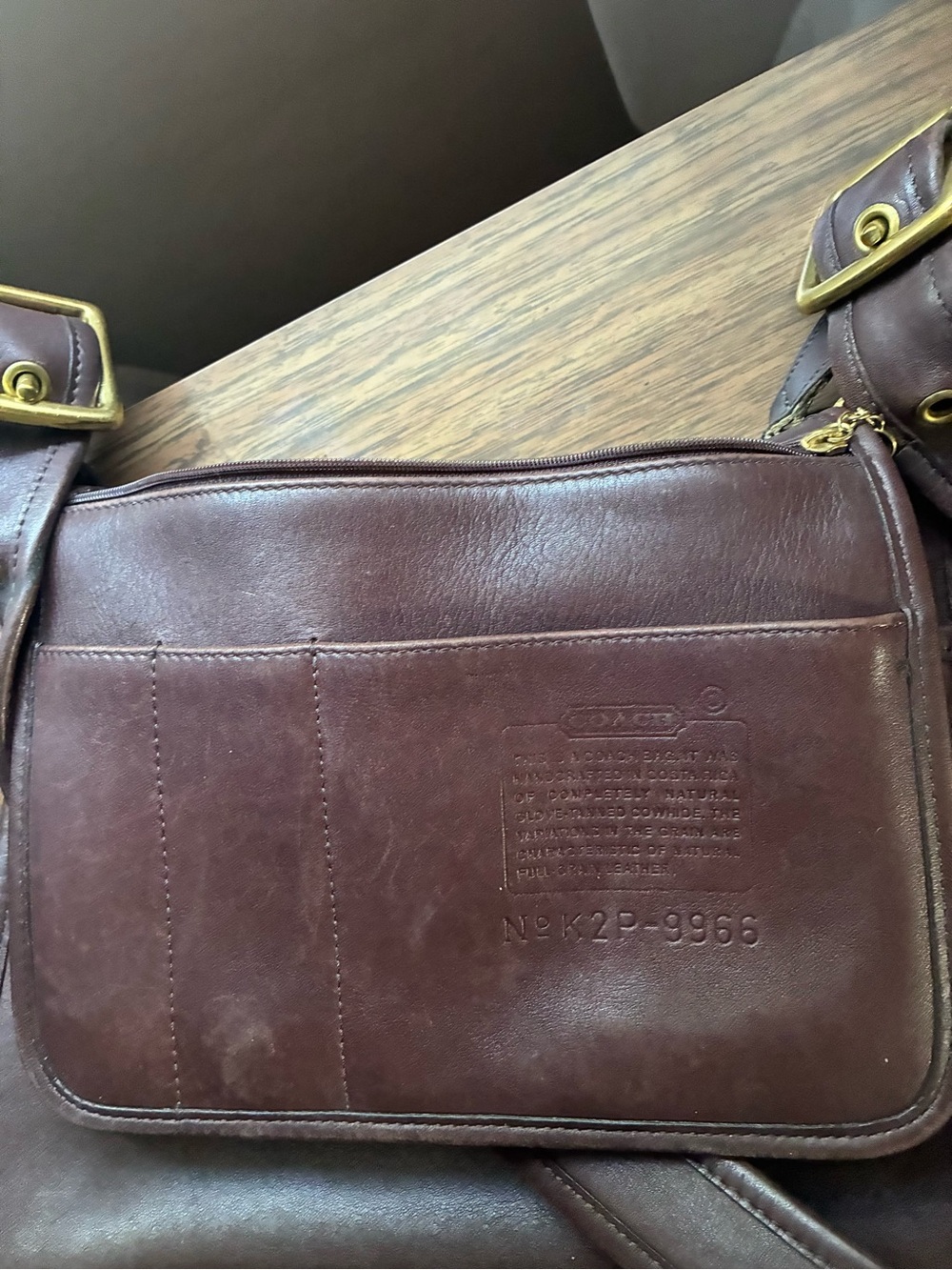 vintage Coach Legacy Zip bag 9966 - Picture 8 of 11